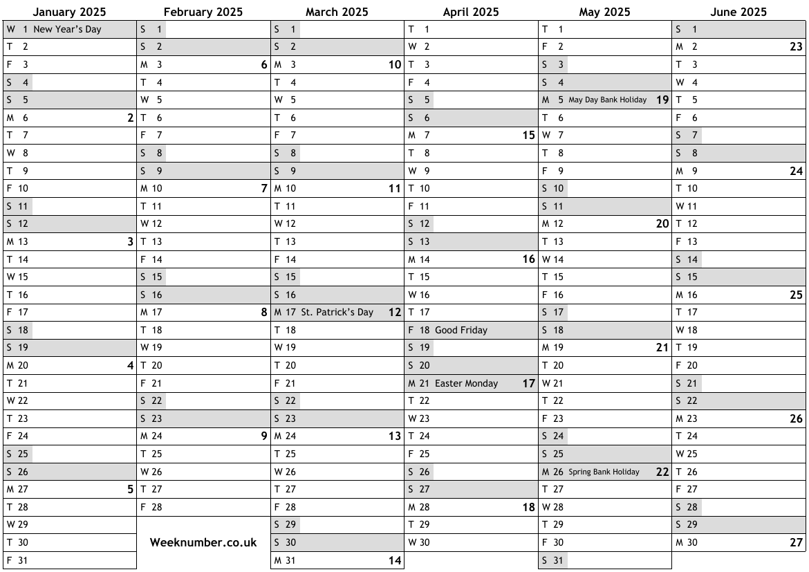 2025 Calendar Pdf With Holidays List Free